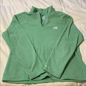 The North Face 3/4 zip fleece